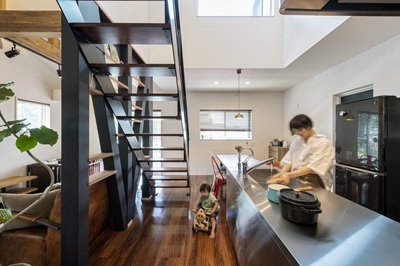 キッチンの収納は、